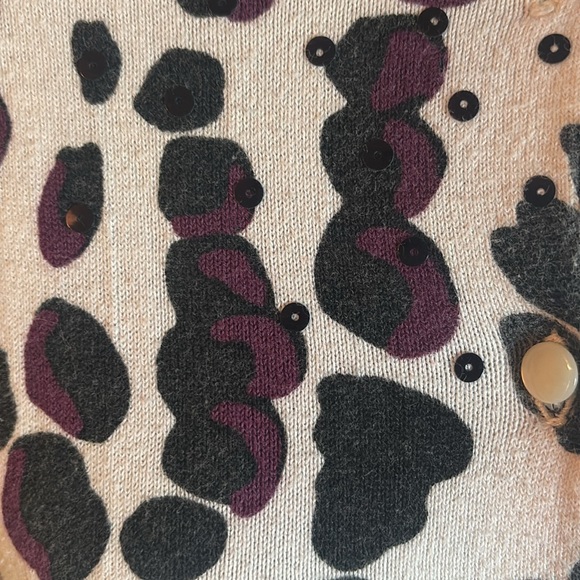 💐Nu Options Cardigan Long Sleeve Sweater Size Medium - Picture 2 of 8